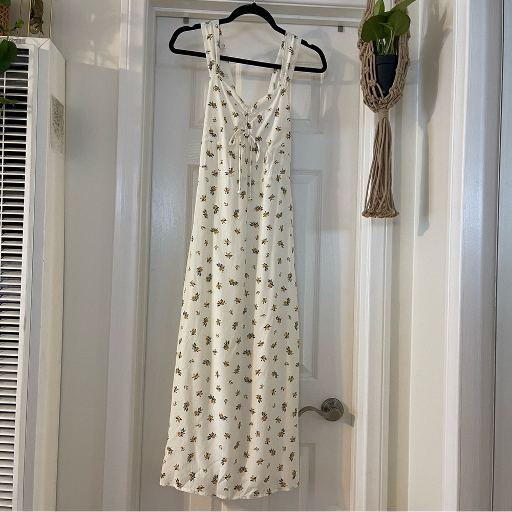 Faithfull the Brand Floral Print Maxi Dress